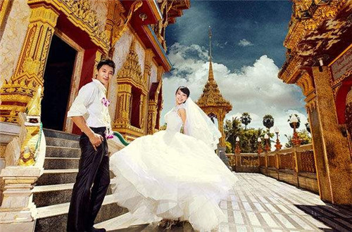 泰国的婚纱店_泰国美女
