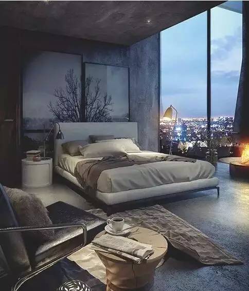 装修风格效果图奶油风卧室 18728041.jpg