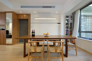 100平北欧风格两居室装修效果图餐桌图片