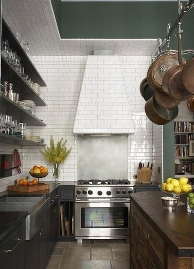 30张厨房瓷砖设计美图 以后厨房就这么装！
