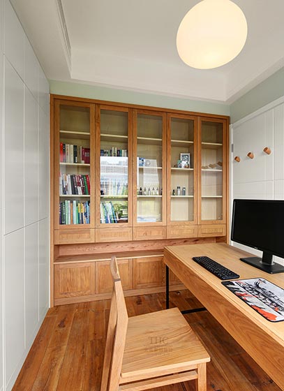 124㎡现代简约风书房装饰图片大全