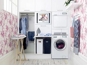 小户型巧妙设计  10款家庭洗衣房实景图