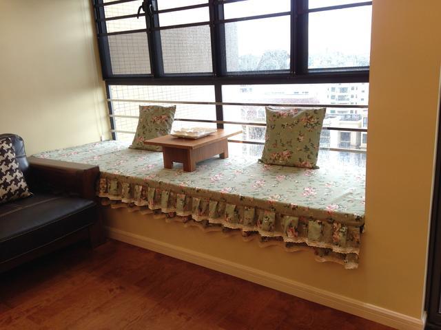晒晒福州表妹的新家，客厅飘窗改成榻榻米，这么漂亮的阳台还是头一次见！