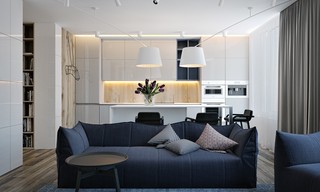 小户型公寓装修沙发设计效果图