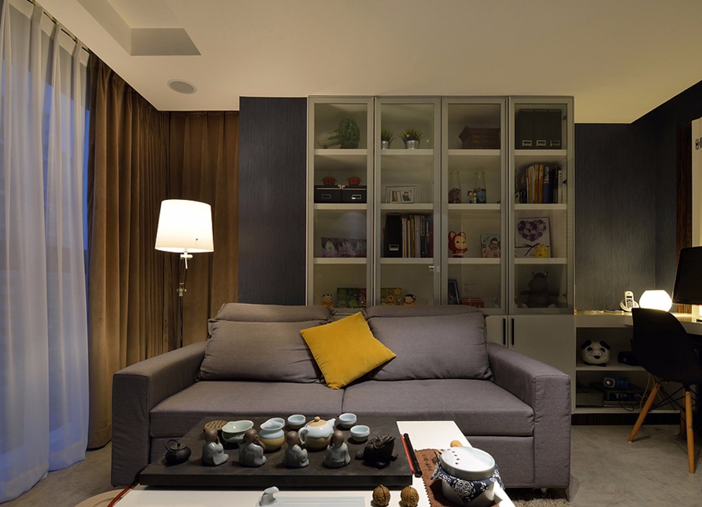 小户型装修,二居室装修,70平米装修,5-10万装修,现代简约风格,沙发
