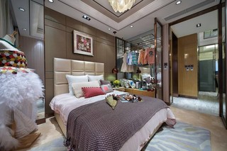 现代奢华大户型卧室装修效果图