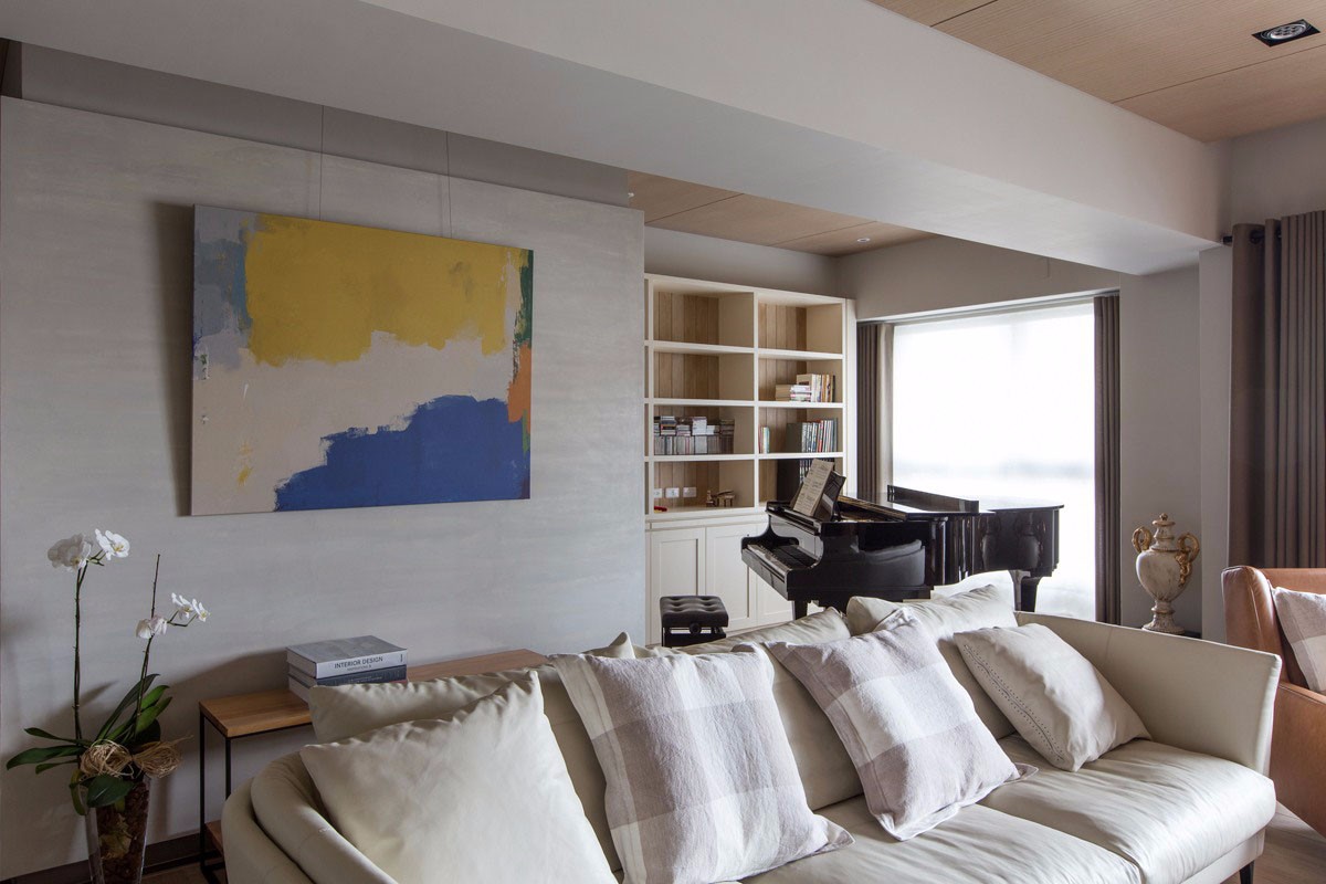160平现代风格沙发背景墙装修效果图