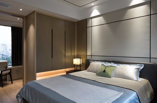 130平新中式卧室装修效果图