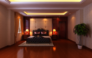 欧式别墅卧室装修设计效果图