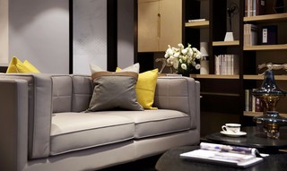现代简约装修客厅沙发设计图