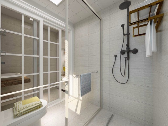 80平简约风格卫生间装修效果图