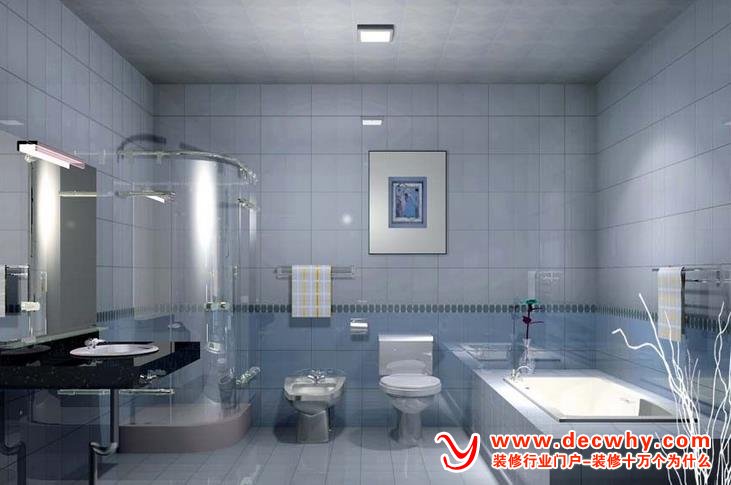 卫生间图片淋浴房、浴缸与卫生间