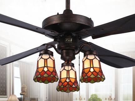 灯和吊扇的完美结合，你家有这个吗？