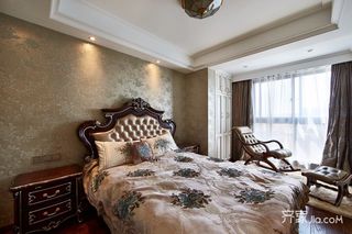 120平古典欧式卧室装修效果图