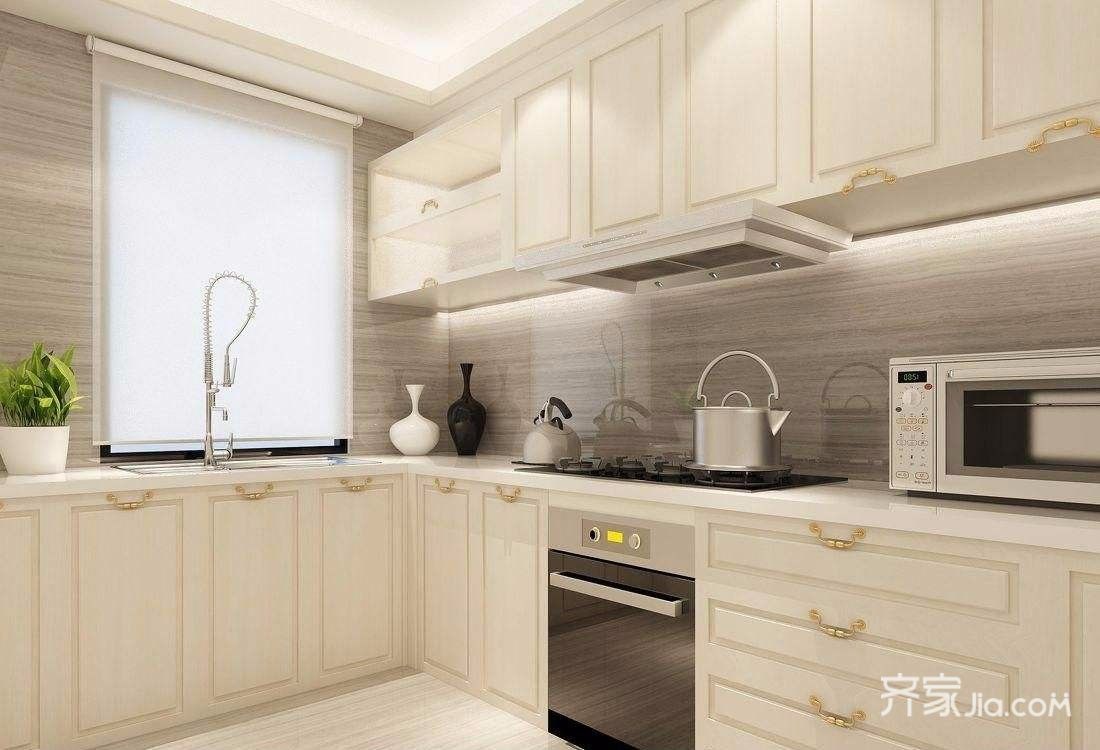 156㎡新中式三居厨房装修效果图