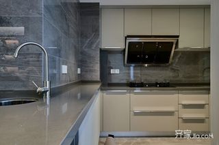 128平新中式三居厨房装修效果图