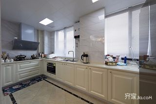 127平欧式风格三居厨房装修效果图