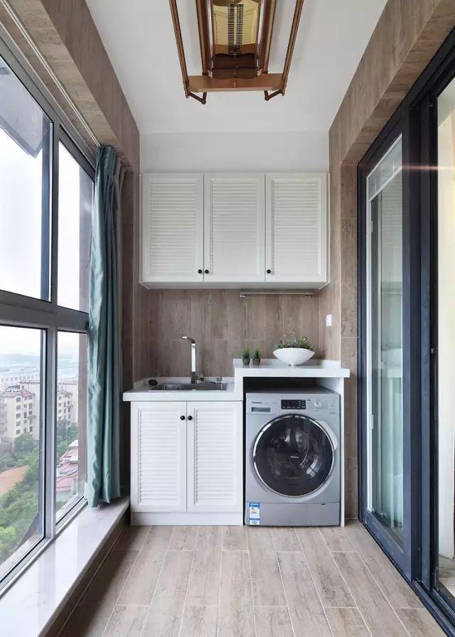 买的房子是小户型，洗衣机到底放哪好？