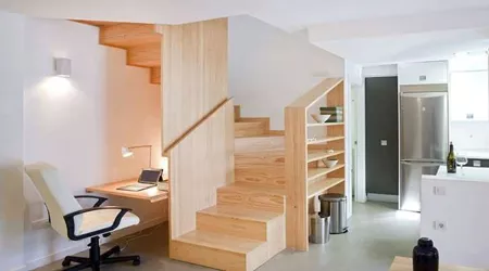20种装饰楼梯下方空间的方法功能之多超乎你的想像