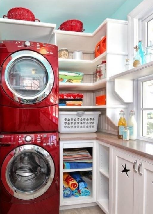 原来洗衣机也可以收纳 只是你没发现而已！
