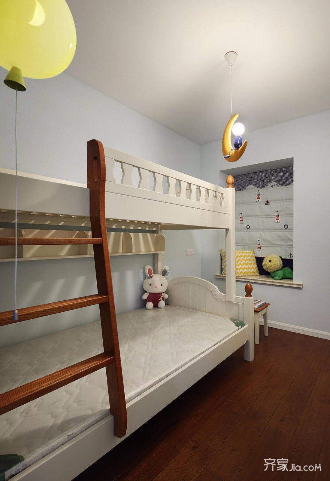 美式工业风三居室儿童房装修效果图