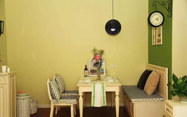 家装｜超美的小户型餐厅卡座，1平米的空间也要浪漫情调！