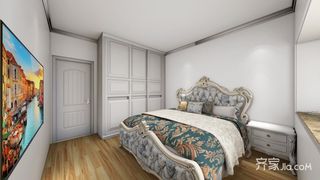 98平欧式三居室卧室装修效果图