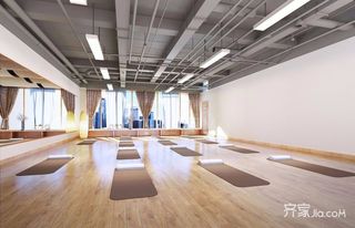 Loft风格瑜伽生活馆装修瑜伽室效果图