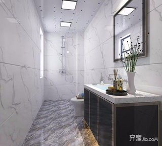 新中式三居装修卫生间效果图