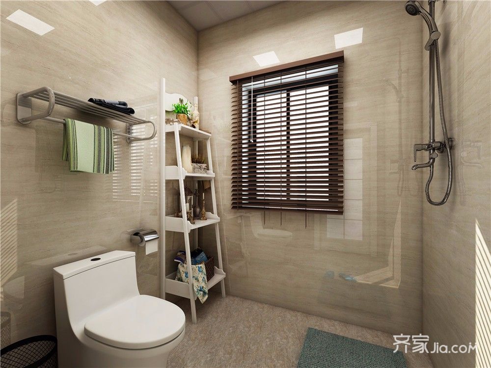 古典美式风格四房卫生间装修效果图