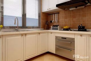 二居室欧式风格装修厨房装潢图