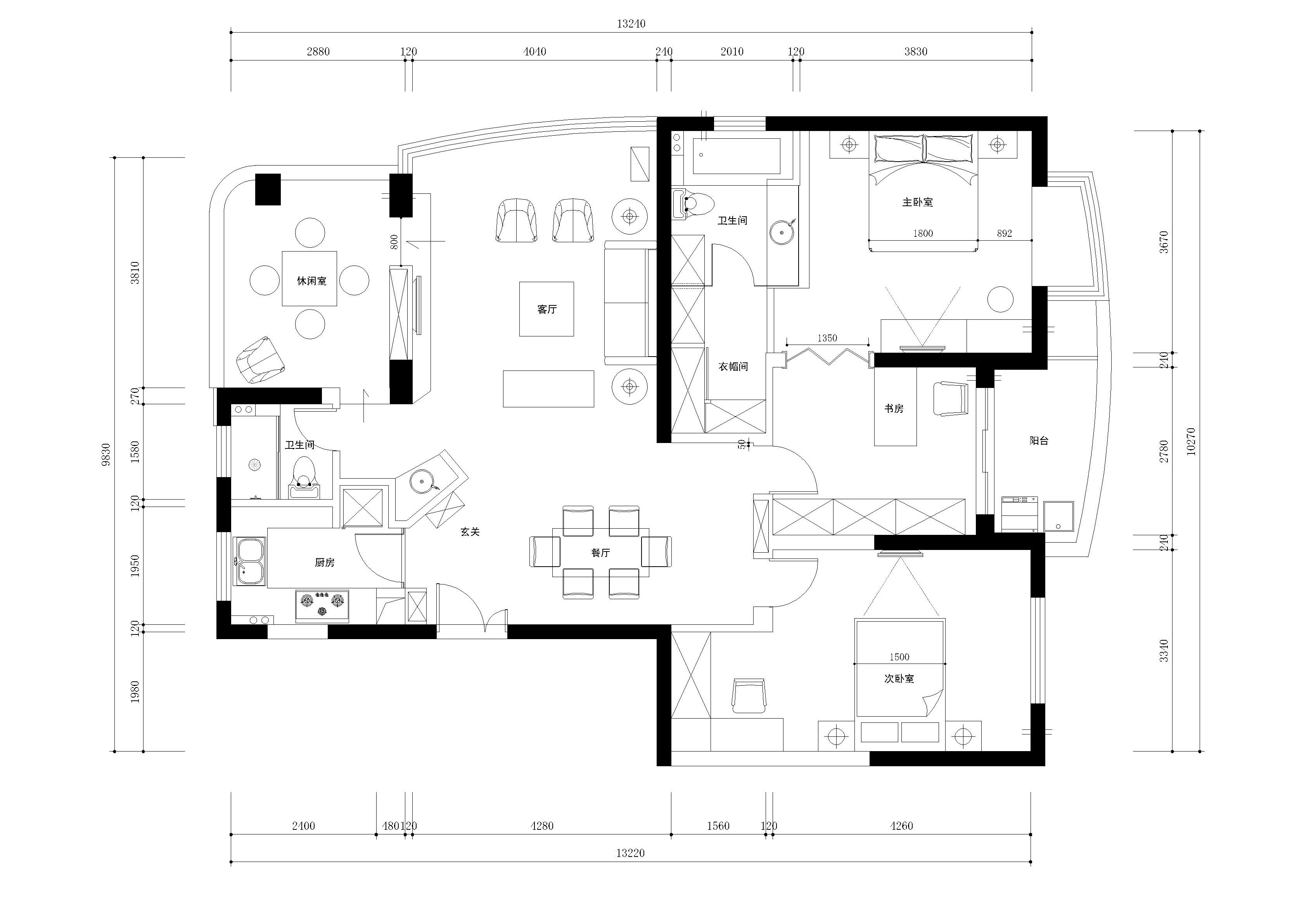 全屋户型图