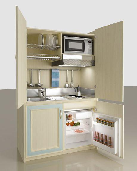 小户型厨房收纳绝招，定制设计让收纳空间暴增两倍