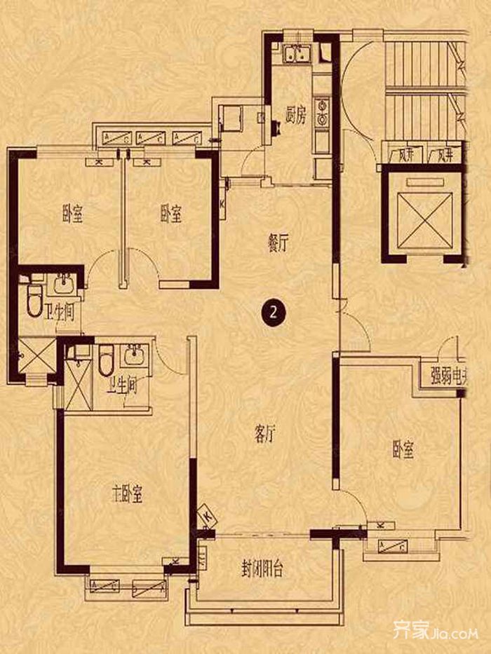 碧桂园泰富城户型图片