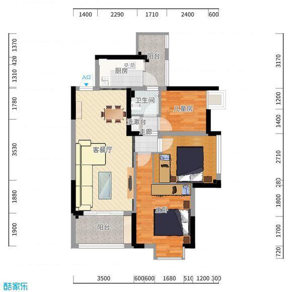 88平米小三房忙活了大半年，总价16万，想知道效果怎么样？