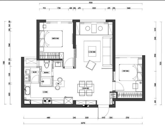 70m²北欧风清居，小户型的正确打开方式就应如此！