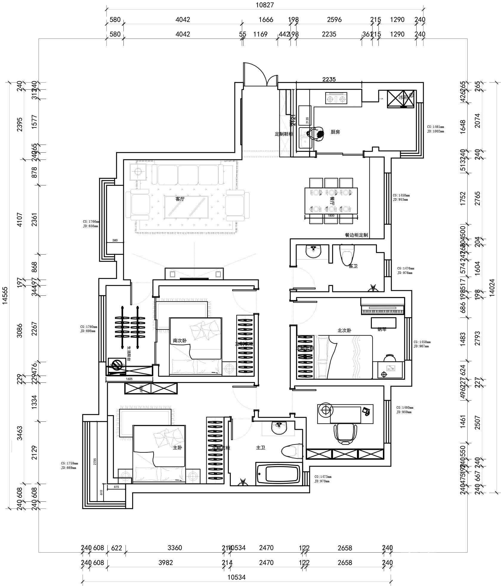 全屋戶型圖