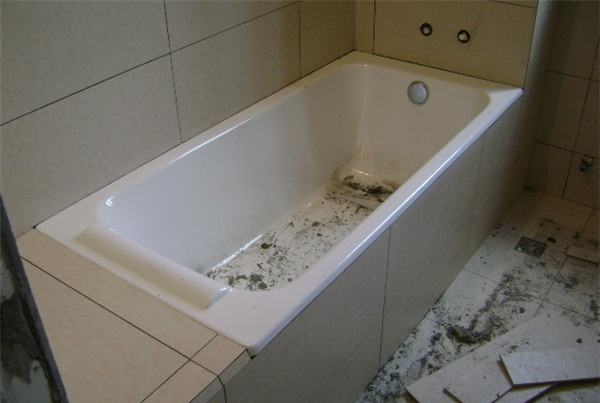 高级自制水泥浴缸图片