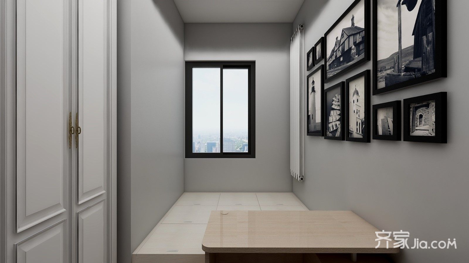 40平米开间变两居