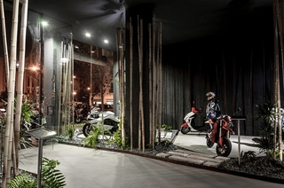 摩托车展厅设计效果图
