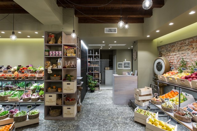 蔬菜水果店装修设计图_齐家网装修效果图