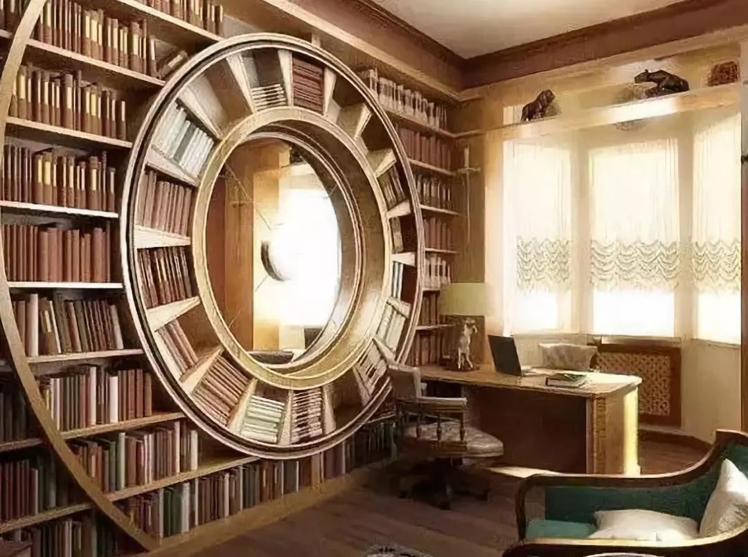 书房书架墙设计9款