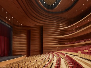 广西文化艺术中心表演厅设计效果图