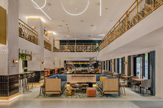 北欧风情高档酒店咖啡厅设计图