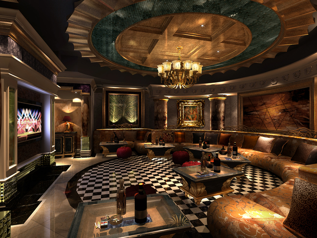 欧式奢华夜总会装修效果图2/7