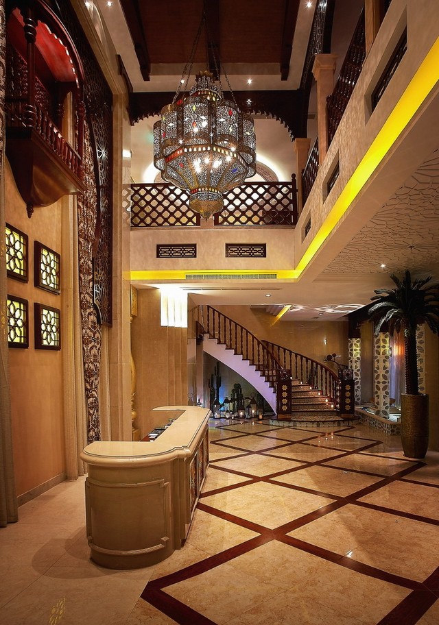 中东风情spa会所大堂装修效果图2/7