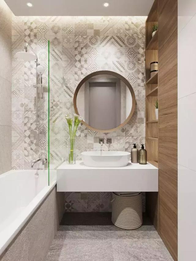 10个设计原则，让小卫生间装出豪宅的大气感！