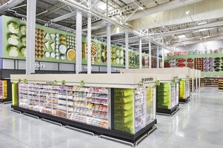 百货超市食品区装修设计图