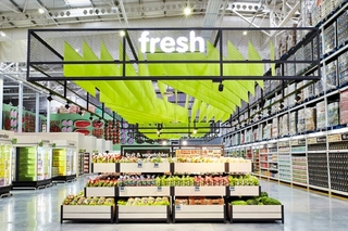 百货超市生鲜区装修设计图