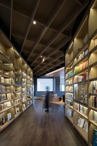 常德右岸文化艺术中心室内读书空间设计
